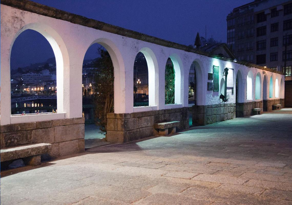 Apartamentos Turisticos Casa Soto Baiona Ngoại thất bức ảnh